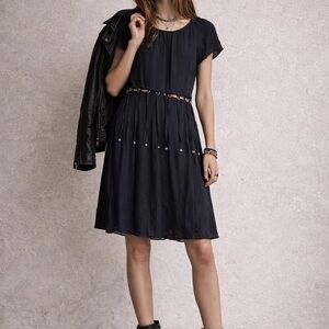 Diesel black cut out dress